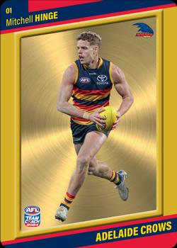 2024 AFL TeamCoach - Gold #01 Mitchell Hinge Front